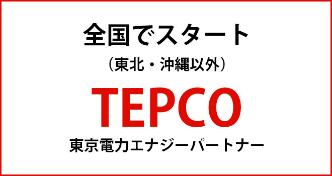 東京電力TEPCO（テプコ）